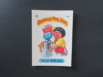 1985 Topps Garbage Pail Kids 1st Series 1 Matte Set Break #18b Bad Brad - Image 1 of 4