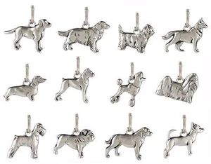 Hundeförmige Charms 12 Stile zur Auswahl von Ganz ER33074 - Bild 1 von 13