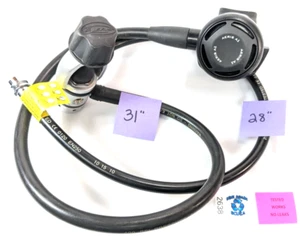 Aeris A1 Regulator Set 1st & 2nd Stage Scuba Dive Yoke 1st Stage           #2638 - Picture 1 of 12