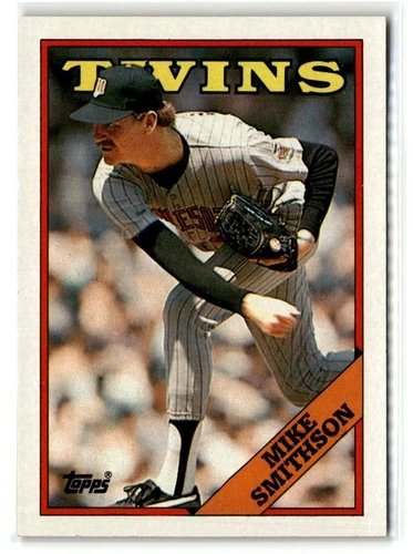 Mike Smithson Minnesota Twins 1988 Topps #554