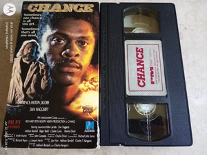1990 CHANCE VHS DAN HAGGERTY LAWRENCE HILTON JACOBS - Picture 1 of 3