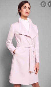 pink ted baker coat
