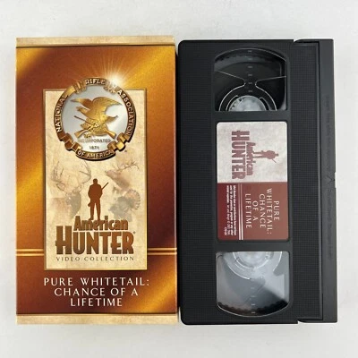 NRA American Hunter Pure Whitetail: Chance Of A Life Time VHS Video Tape - Image 1 of 3