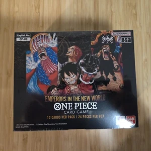 Sealed One Piece Emperors In The New World Booster Box English OP-09 - Picture 1 of 1