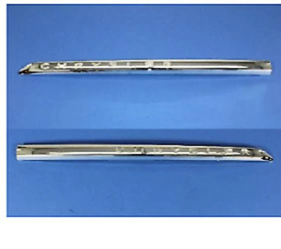 Chrysler Town & Country 11-16 puerta delantera izquierda y derecha moldura cromada Mopar OEM Foto 1 de 1