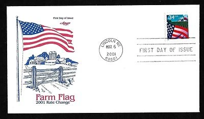 #3470 34c Farm Flag - Artmaster FDC  - Image 1 of 2