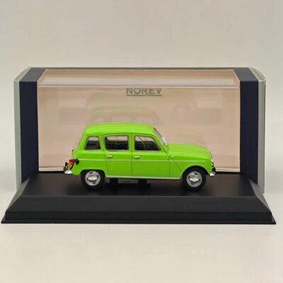 Norev 1/43 Renault R4 1972 Diecast Models Car Limited Collection Green - Image 1 of 4