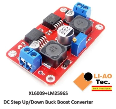 XL6009 LM2596S Auto DC-DC Step Up Down Boost Buck Voltage Power Converter - Imagen 1 de 4