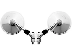 Mirror Pair for Suzuki Ls 650 Savage / Vs 600/750/800/1400 Intruder - Picture 1 of 6