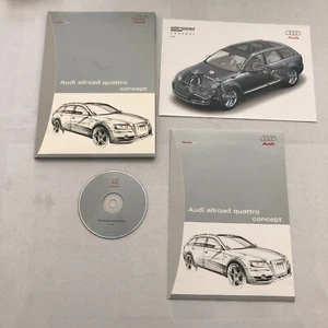 Audi Allroad Quattro Station Wagon Concept Car Press Kit Photo CD GERMAN Text - Picture 1 of 10