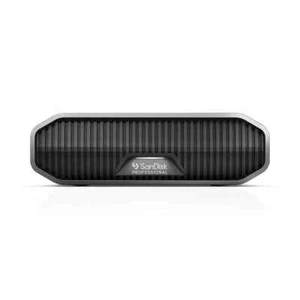 SanDisk G-DRIVE, 8 TB, 3.2 Gen 2 (3.1 Gen 2), 7200 RPM, Black - Picture 1 of 3