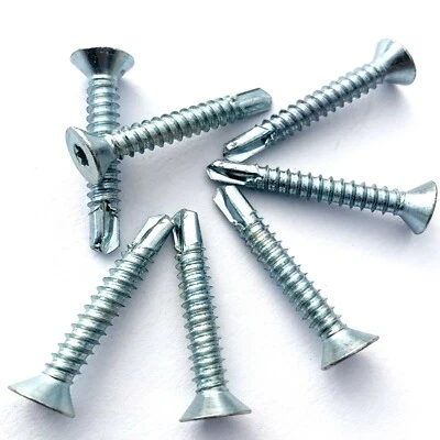 S+P Bohrschrauben Verzinkt 7504 O Senkkopf TX Blechschrauben