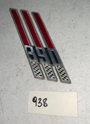 Ford Galaxy XL LTD 1966 personalizado 500 "390" guardabarros delantero insignia izquierda Foto 1 de 4