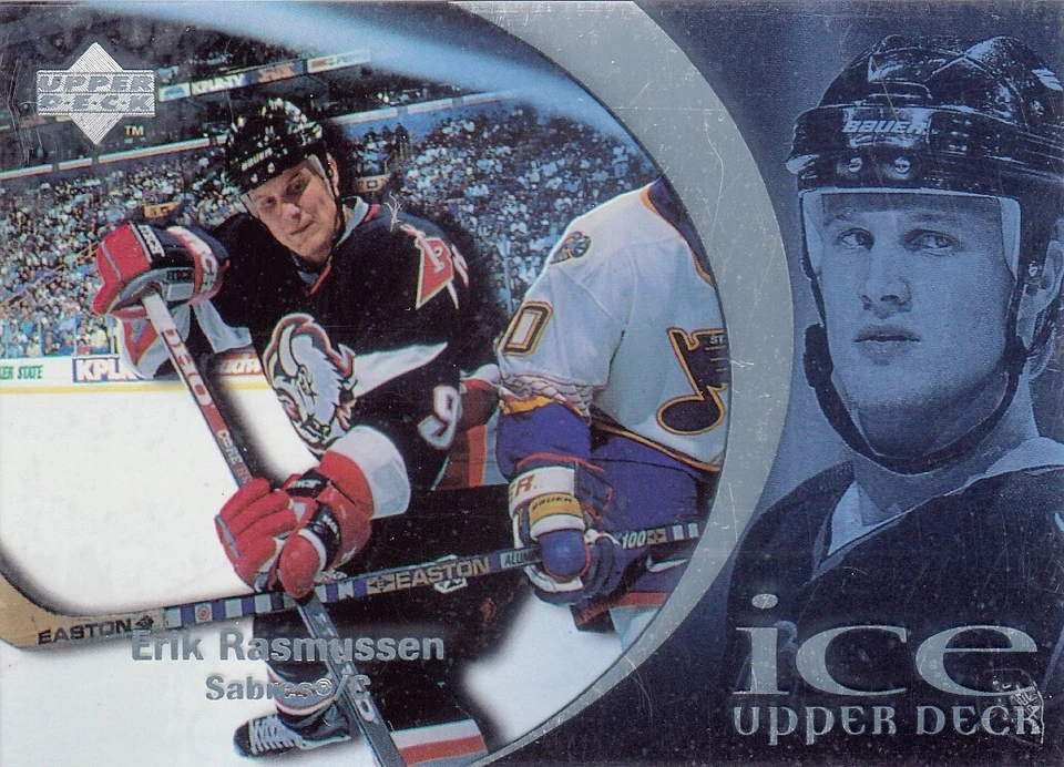 1997-98 Upper Deck Ice - Erik Rasmussen #57- Sabres - Image 1 of 2