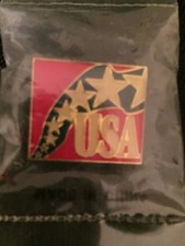 Lapel Pin - New Square Patriotic American Flag Usa