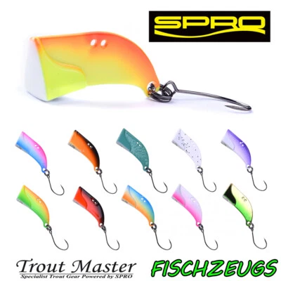 Spro Trout Master Zocka Blade Spoon Forelle Vibrationsköder UV Trout Köder 3g - Bild 1 von 2