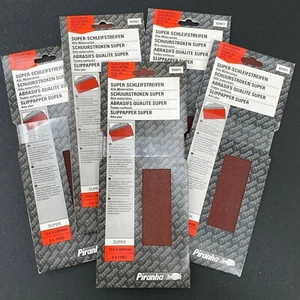 25 Piranha X31011 115mm x 280mm 1/2 Clip Fit Super Sanding Sheets 100G - Imagen 1 de 4