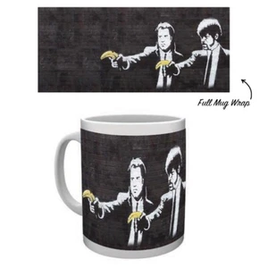 Banksy - Pulp Fiction Movie Art Coffee Tea Mug - Licensed **FREE DELIVERY** - Picture 1 of 1