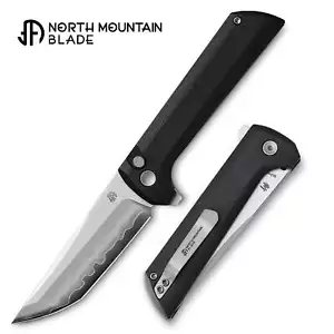 North Mountain Blade Chop 2 3.5in SLD-Magic San Mai Steel Black G10 Handle - Picture 1 of 5