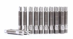 75mm 12x1.5 Titanium Stud Conversion 20 pcs BMW 3 Series E36 316 318 320 325 M3  - Picture 1 of 4