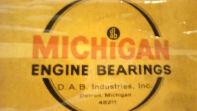 Cojinetes principales Ford 200 1964-1975 Mustang Maverick Falcon Fairlane .030 Foto 1 de 2