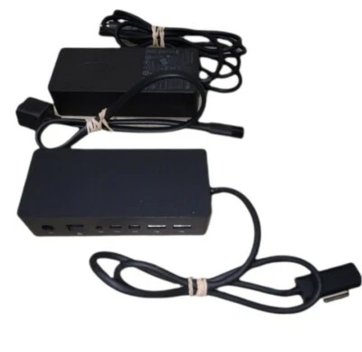 * Microsoft Docking Station para Microsoft Surface Pro 3, 4 (Modelo: 1661) con alimentación Foto 1 de 4