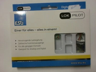 ESU 59610 - LOKPILOT 5 DECODER 8 POLI  NEM 652 DCC / SX / MM / M4 - Immagine 1 di 2