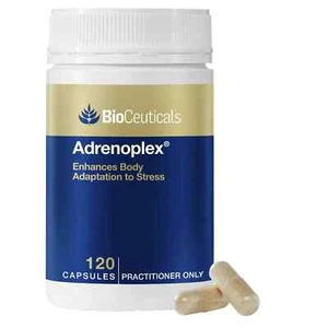 BioCeuticals Adrenoplex 60 / 120 Capsules Stress Support Mild Anxiety Relief - Picture 1 of 15