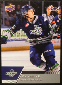2022-23 22/23 Upper Deck CHL #255 Kai Knak Seattle Thunderbirds