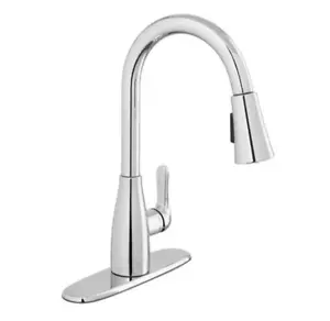 Glacier Bay 1007991855 McKenna 1-Handle Pull Down Sprayer Kitchen Faucet Chrome - Picture 1 of 11