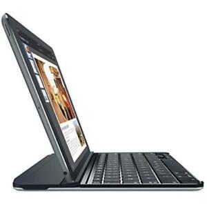 Logitech Ultrathin Magnetic Clip-On Keyboard Cover for iPad Air 2 Space Gray