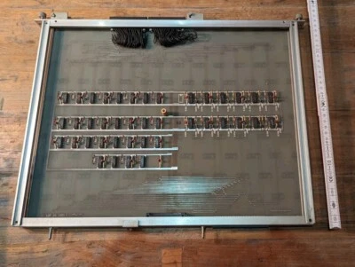 WAGNER COMPUTER BESTÜCKUNGS PLATINE  MODUL aus GROẞRECHNER WAC 40 RARITÄT MUSEUM - Bild 1 von 4