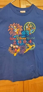 Walt Disney World 2004 T-Shirt, Farbe blau, Größe X-Large - GUC - Bild 1 von 6