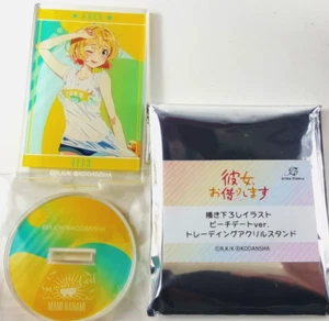 Rent A Girlfriend Mamii Nanami Trading Acrylic Stand Beach Date ver. Anime Japan - Picture 1 of 3