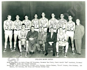 1951-52 BOSTON CELTICS NBA BALONCESTO 8X10 FOTO DE EQUIPO - Imagen 1 de 1