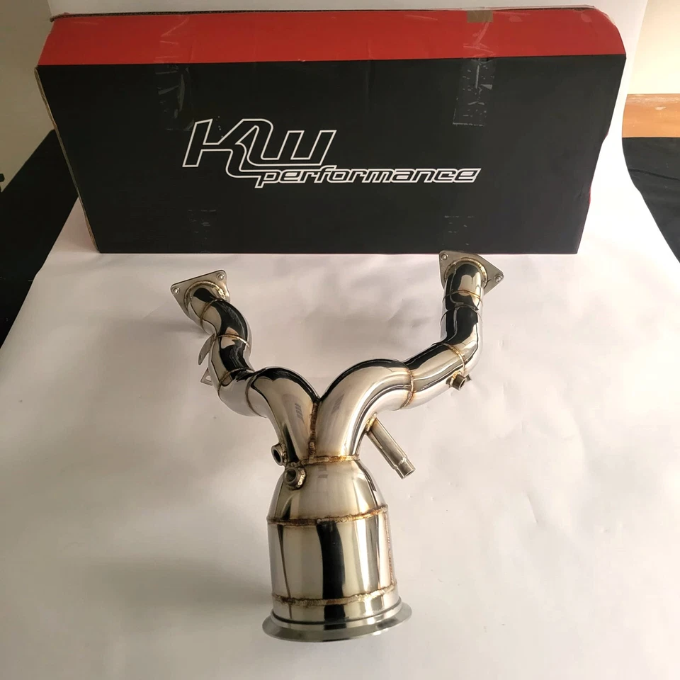 Porsche Macan Turbo S 3.0T 19+  High Flow Tuning Downpipe Kat OFF - Bild 1 von 2