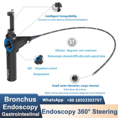 Endoscopia de bronquio gastrointestinal con dirección 360° pinzas de biopsia incluidas Foto 1 de 4