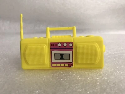 Radio de fiesta de playa Mattel Barbie and Skipper 1988 de colección solo usada Foto 1 de 4