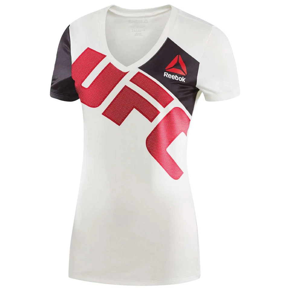 Camiseta deportiva Reebok Athletic UFC Fight Walkout manga corta ropa de lucha UFC Foto 1 de 1