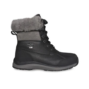 BOTAS MUJER UGG ADIRONDACK III NEGRAS IMPERMEABLES PIEL DE OVEJA TALLA US 9/UK 7 NUEVAS - Imagen 1 de 5