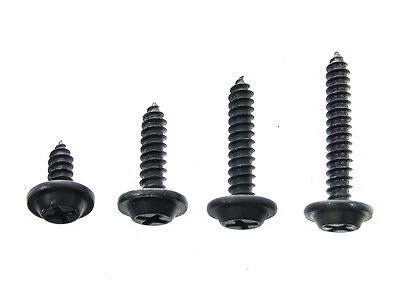 FORD Interior Screws- #10 x 1/2" to 1-1/4" Long Flat Top- 100pcs (25ea)- #326 - Image 1 of 4