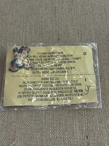 RARO DISNEY Topolino con spilla Minnie con nota sorda - Foto 1 di 2