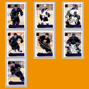 Los Angeles Kings Lot 7 Hockey Cards Pacific Paramount Red Donald Audette NM NHL - Picture 1 of 9