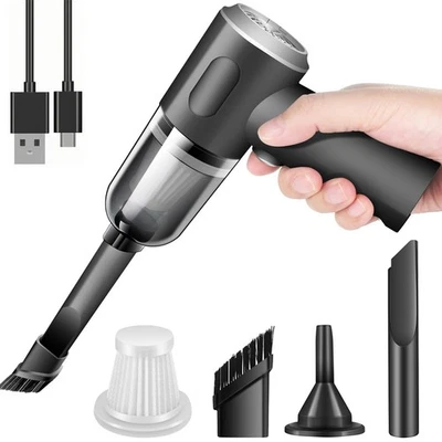  Handheld Car Vacuum Cleaner High  Rechargeable Household  Vacuum Cleaner,5312 - Image 1 of 4