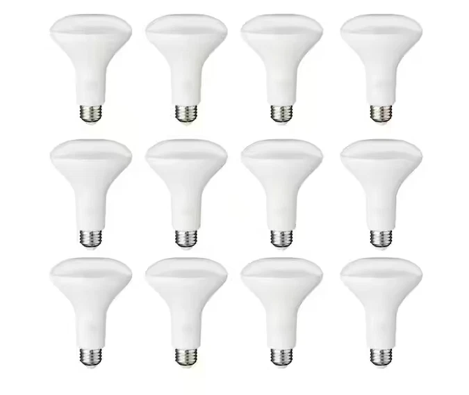 (12-Pk) Dimmable Flood LED Light Bulb Soft White BR30 65W - Image 1 of 1