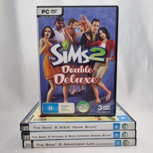 The Sims 2 Bundle Lot Expansion Packs PC Game Classic Complete Ikea & Bathroom - Picture 1 of 15