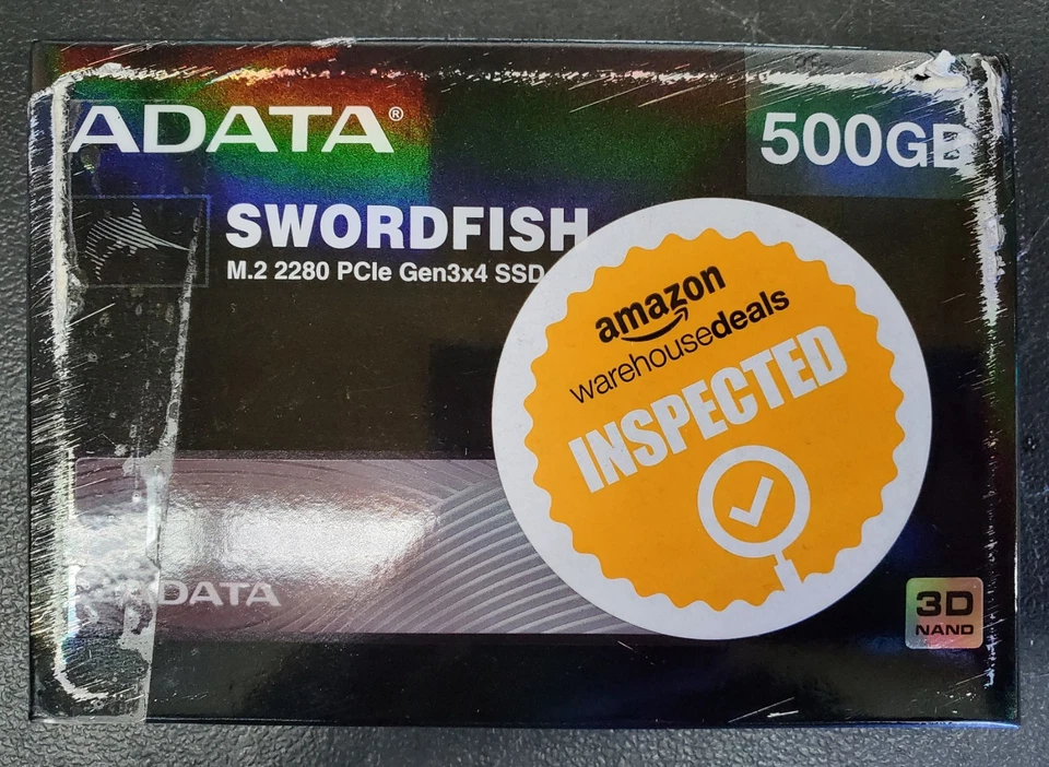 ADATA Swordfish 500gb 2.5in SSD  - Image 1 of 1