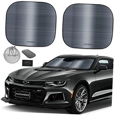  Parabrisas 2 Piezas Parasol - Gris Metálico DEPORTIVO (PEQUEÑO) GRIS METALIZADO Foto 1 de 4