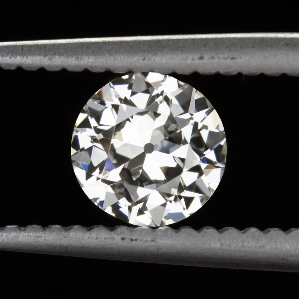 ANTIGUO DIAMANTE CORTE EUROPEO 0,75ct J VVS2 VINTAGE SUELTO COMPROMISO NATURAL ESTADO Foto 1 de 1