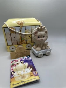 Enesco Precious Moments Birthday Train Series #5 LION 15989 - Picture 1 of 4